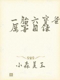 一胎六宝爸比好厉害目录