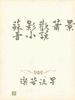 苏影欢萧景渊抖音小说