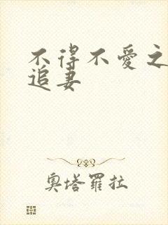 不得不爱之冷少追妻