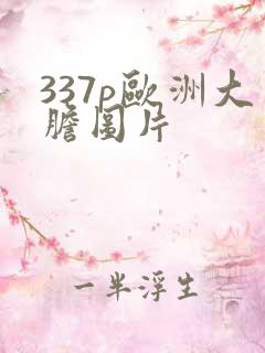 337p欧洲大胆图片