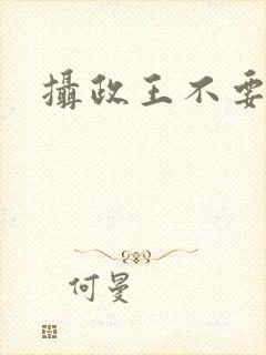 摄政王不要