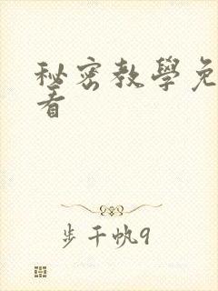 秘密教学免费观看