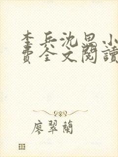 李兵沈思小说免费全文阅读