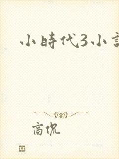 小时代3小说
