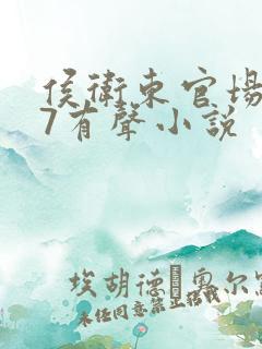 侯卫东官场笔记7有声小说