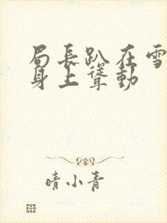 局长趴在雪白的身上耸动