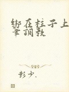 绑在柱子上用毛笔调教