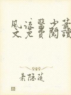 风流医少萧轩全文免费阅读