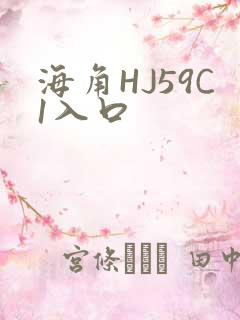海角HJ59C1入口