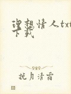 理想情人txt下载