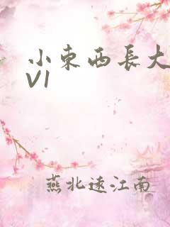 小东西长大了1V1