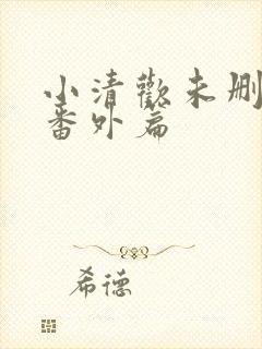 小清欢未删减版番外篇