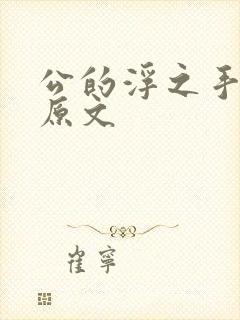 公的浮之手中字原文