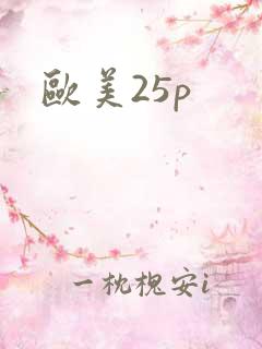 欧美25p