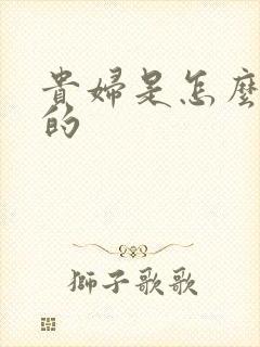 贵妇是怎么炼成的