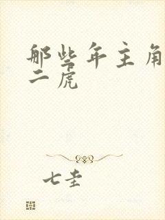 那些年主角是贾二虎