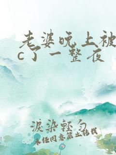 老婆晚上被躁狂c了一整夜