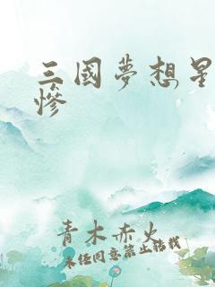 三国梦想星彩无惨