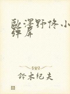 欧泽野佟小曼无弹屏