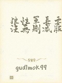 狼性军长要够了没无删减版