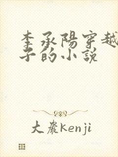 李承阳穿越成皇子的小说