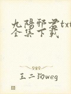九阳邪君txt全集下载
