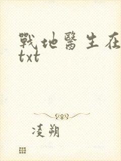 战地医生在都市txt