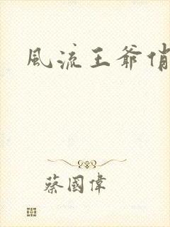 风流王爷俏相公