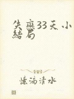 失恋33天小说结局