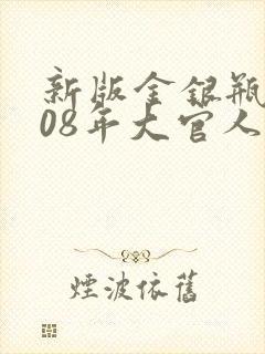 新版金银瓶2008年大官人