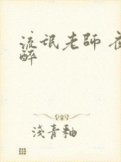 流氓老师 夜独醉