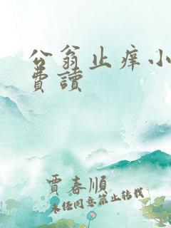 公翁止痒小说免费读