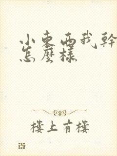 小东西我干的你怎么样