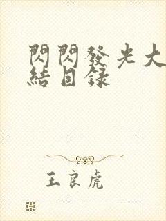 闪闪发光大团圆结目录