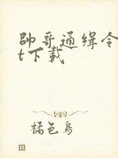 帅哥通缉令txt下载