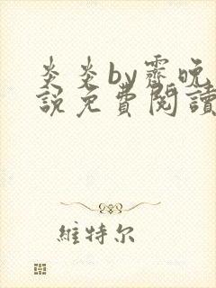 炎炎by霁晚小说免费阅读全文