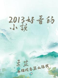 2013好看的小说