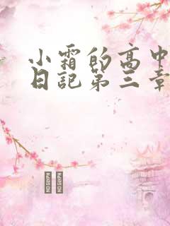 小霜的高中成长日记第三章