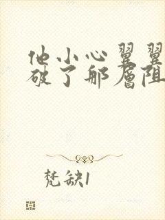 他小心翼翼的冲破了那层阻碍