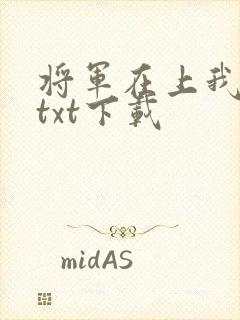 将军在上我在下txt下载