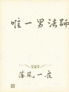 唯一男法师