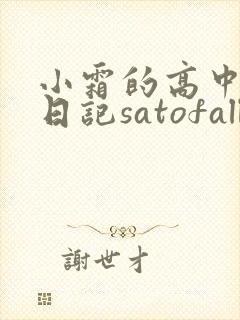 小霜的高中成长日记satofall