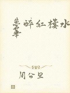 梦醉红楼水润珠华