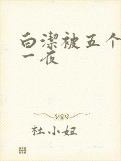 白洁被五个人玩一夜