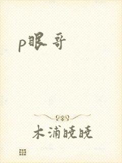 p眼哥