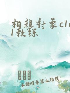 相亲对象c1v1教练