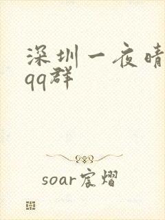 深圳一夜晴交友qq群