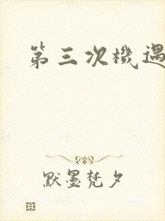 第三次机遇