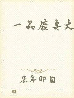 一品废妻大结局