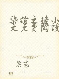 染指之后小说全文免费阅读